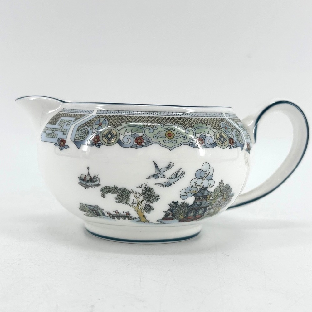 Wedgwood Chinese Legend Bone China Creamer Pitcher Made in England Chinoiserie